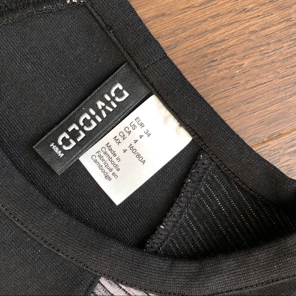 H&M Black Sleeveless Bodycon Fitted Dress - Picture 5 of 6